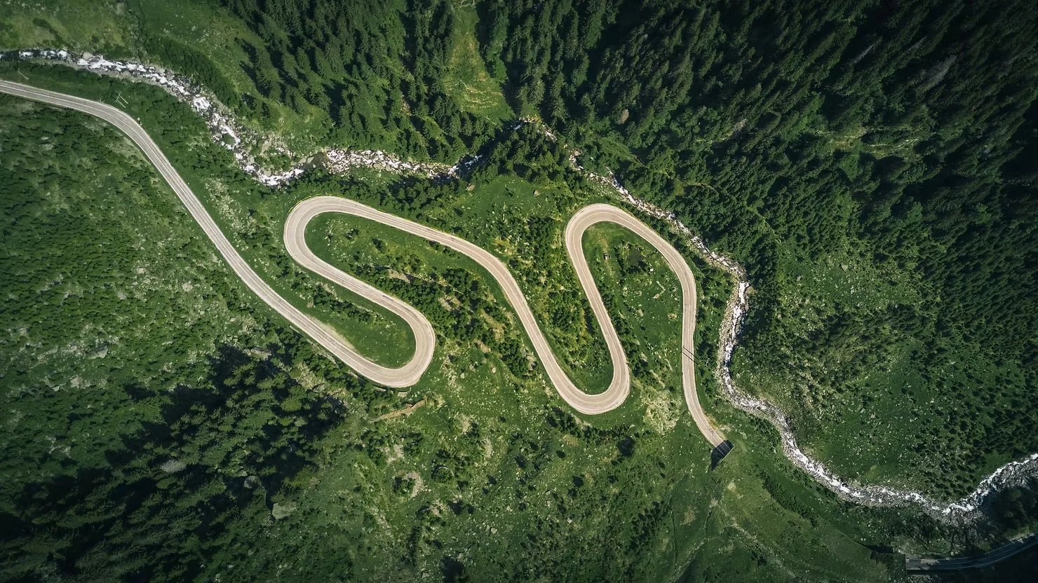 Winding road representing the road ahead for psychosocial safety regulation and practice